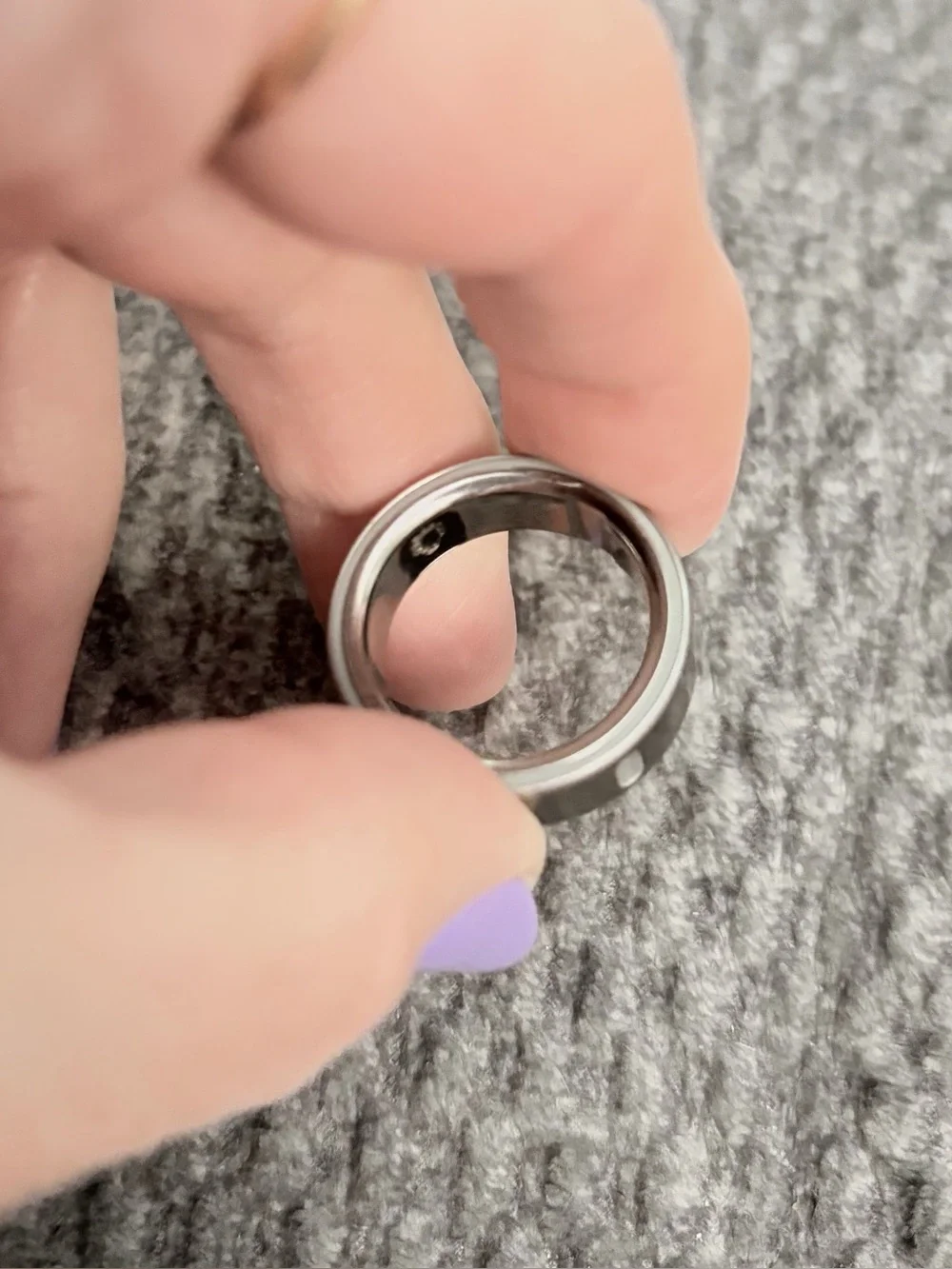 Oura Ring - Gen 4 - Brushed silver - size 9